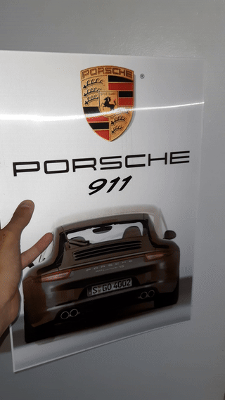 5D image de Porsche 911 OLD vs NEW